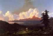 Frederic Edwin Church To the Memory of Cole oil